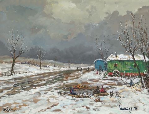 Robert LP Lavoine (1916-1999) Les Gitans