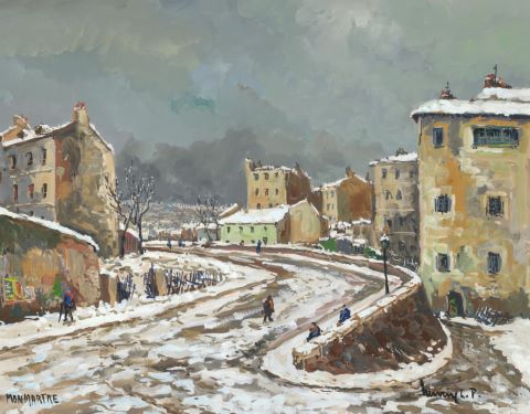 L’Impasse Trainée à Montmartre