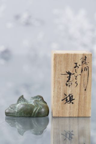 Poids japonais en forme de canard