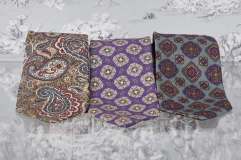 3 cravates