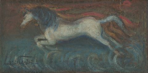 Cheval au galop