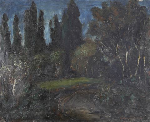 Auguste Durand-Rosé (1887-1962) Sous-bois