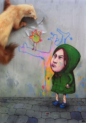 Dran (né en 1979) 3 impressions offset