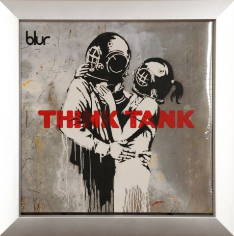 Banksy (né en 1974) Blur - Think Tank