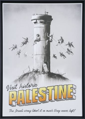 Banksy (né en 1974) Palestine