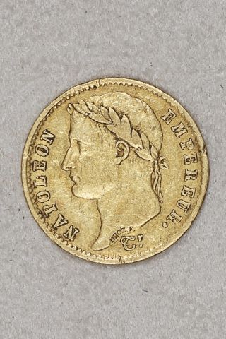 20 francs or tête laurée