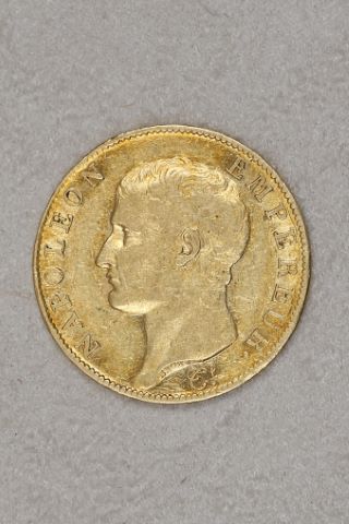 40 francs or tête nue