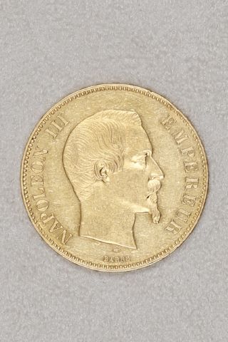 100 francs or tête nue