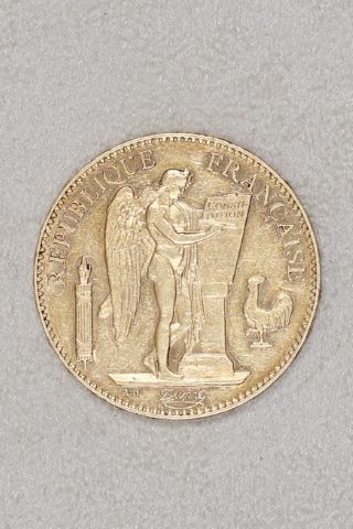 100 francs or type Génie