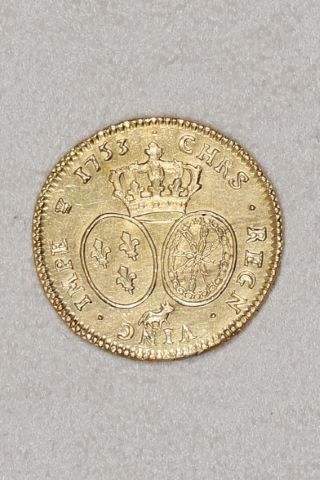 Double Louis d’or au bandeau