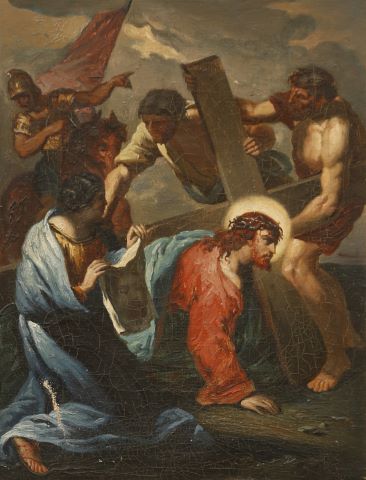 Christ portant la croix, deuxième chute