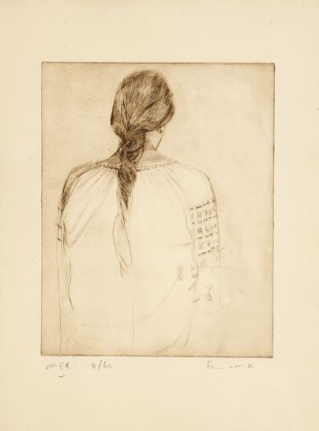 Femme de dos