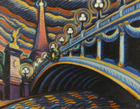 Bascove (né en 1946) Pont Alexandre III