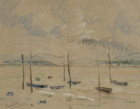 Barques sur la Bidassoa