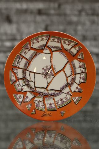 Assiette brisée
