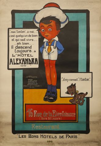 BOB (XXe siècle) Projet d’affiche pour l’Hôtel...