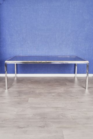 Attribué à Willy Rizzo (1928-2013) Grande table