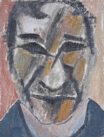Georges Terzian (né en 1939) Portrait de Guy...