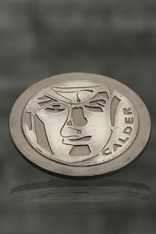 Carrega (XXe siècle) Médaille hommage à Calder