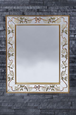 Murano Miroir rectangulaire à parclose