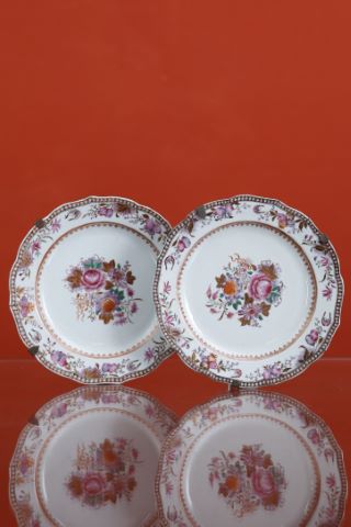 Paire d’assiettes