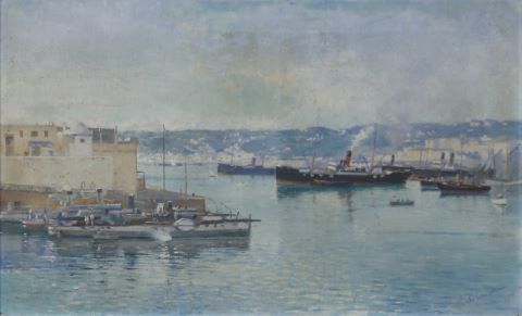 Port en Méditerranée