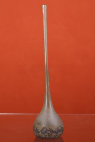 Daum Nancy Vase soliflore à long col effilé