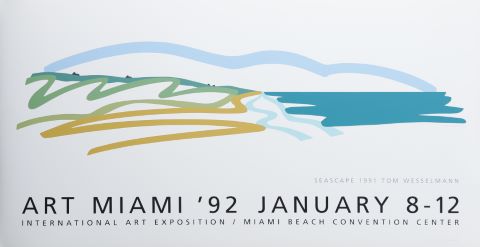 Tom Wesselmann (1931-2004) Affiche pour Art Miami...