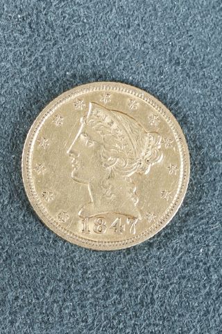 Pièce 5 dollars or