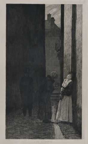 Ein Schritt, deuxième planche de l’Opus IX Dramen