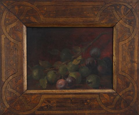Nature morte aux prunes