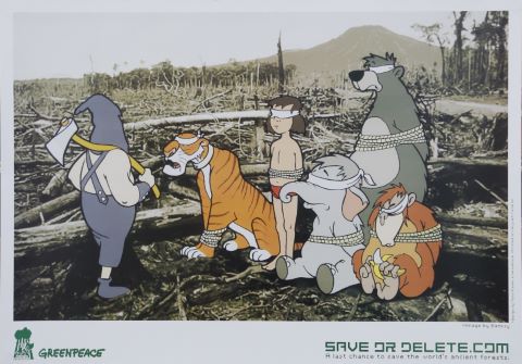 Save or Delete (Greenpeace print)