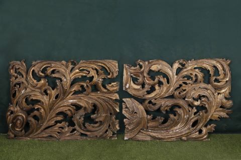 2 éléments de boiseries
