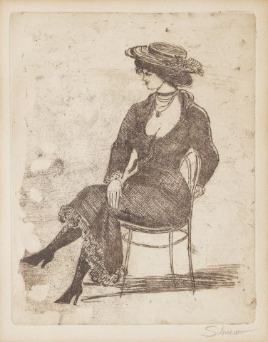 Femme assise