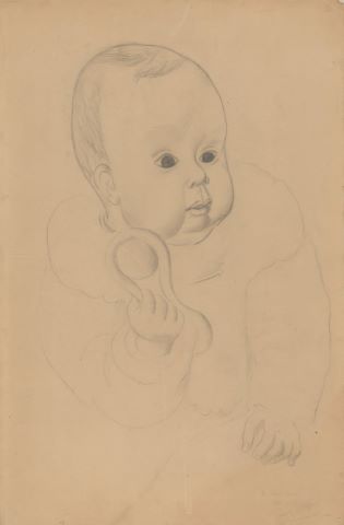 Louis Latapie (1891-1972) Poupon