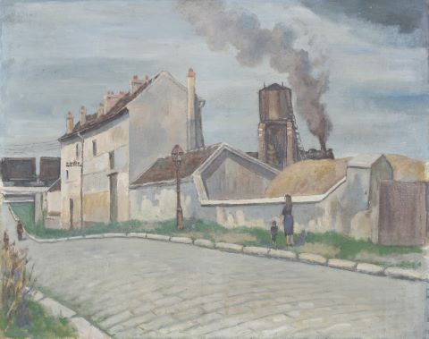 Le Train et l’usine / Les Meules de foin