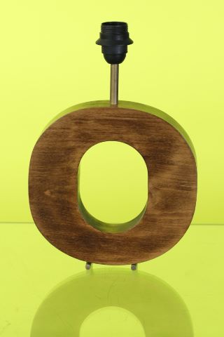 Pied de lampe “O”