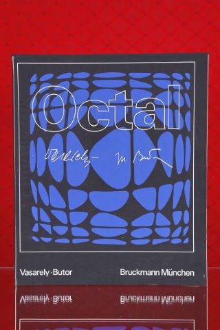 Victor Vasarely (1906-1997) Octal, texte...