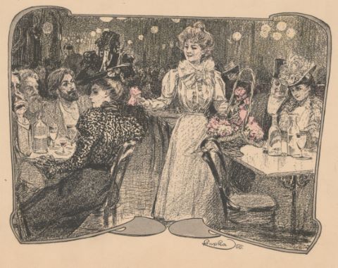 Femme au Moulin Rouge