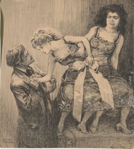 Scène de cirque