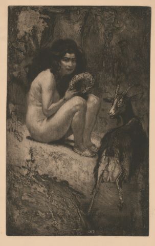 La Fée des bois - rarissime bon à tirer annoté…
