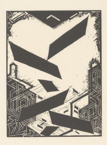 Planche pour quatre histoires en noir et blanc / Čtyři…
