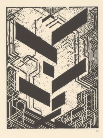 Planche pour quatre histoires en noir et blanc / Čtyři…