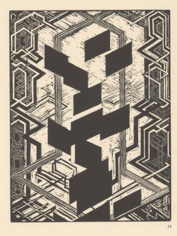 Planche pour quatre histoires en noir et blanc / Čtyři…
