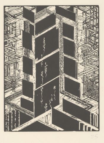 Planche pour quatre histoires en noir et blanc / Čtyři…