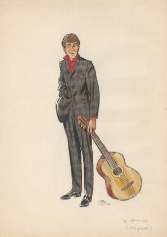 2 illustrations de mode masculine