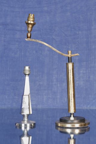 2 pieds de lampe