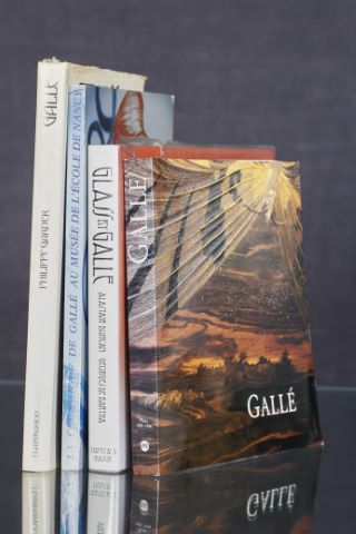 4 livres d’art sur Émile Gallé