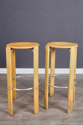 Paire de tabourets