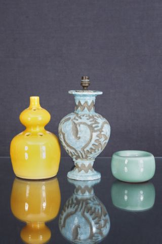 3 objets en céramique